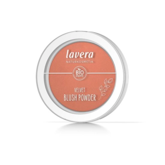 Lavera Lavera Sametová pudrová tvářenka 01 Rosy Peach 4,5 g
