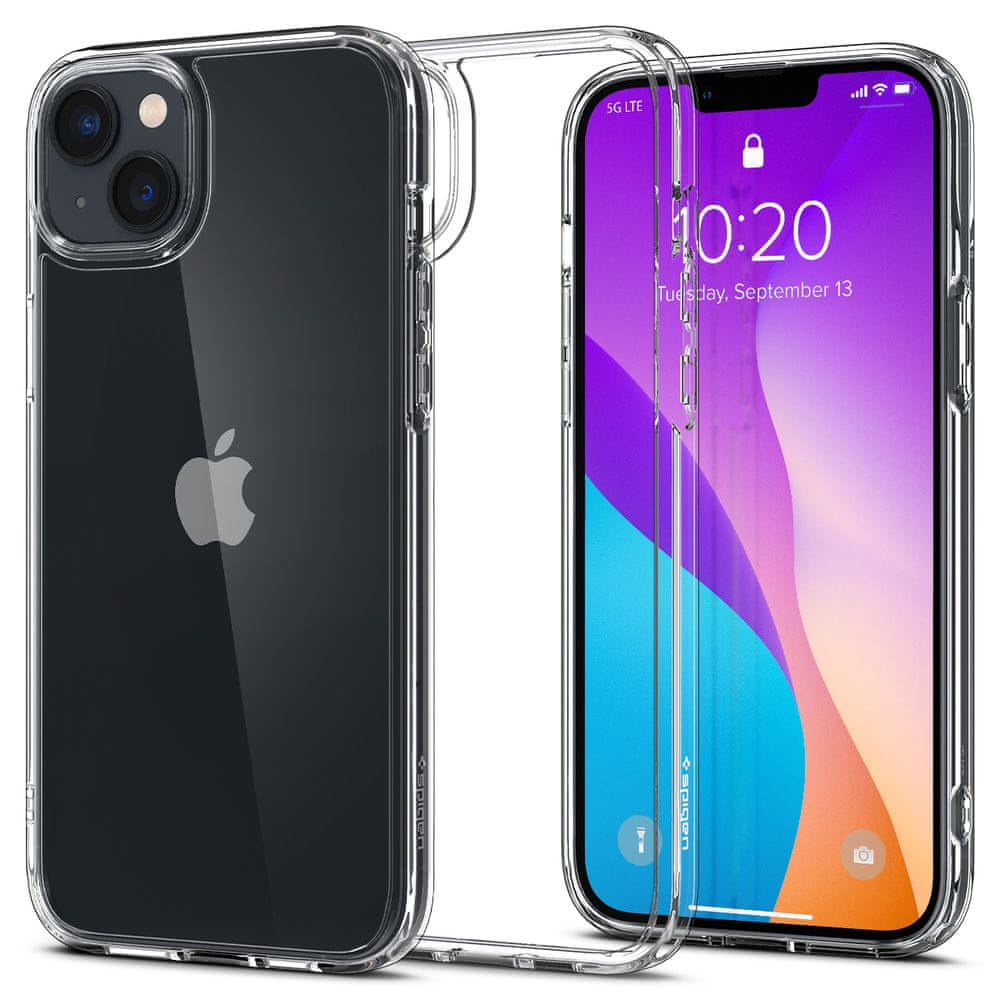 Levně Spigen Ultra Hybrid, crystal clear – iPhone 14, ACS05040