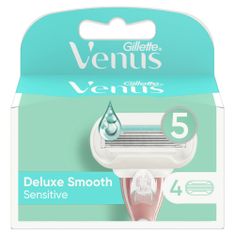 Gillette Venus Sensitive Extra Smooth Náhradní Holicí Hlavice 4x