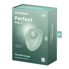 Satisfyer Satisfyer Perfect Pair 3 (Green), hybridní vibrátor na prst