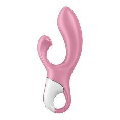 Satisfyer Satisfyer Air Pump Bunny 2 (Pink), nafukovací vibrátor