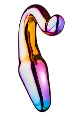 Dreamtoys Glamour Glass Sleek Anal Tail (10 cm), skleněný anální kolík