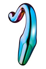 Dreamtoys Glamour Glass Sleek Anal Tail (10 cm), skleněný anální kolík