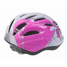 Etape Rebel dětská cyklistická helma bílá-růžová Velikost oblečení: S-M