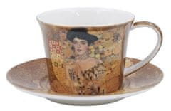 Home Elements  Porcelánový hrnek 250 ml, s podšálkem, Klimt Adele