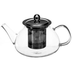 Secret de Gourme Skleněný džbán na čaj se sítkem, 21x12x15 cm, 850 ml