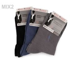 Kraftika 3pár (vel. 43-46) mix č. 2 pánské ponožky oblekové
