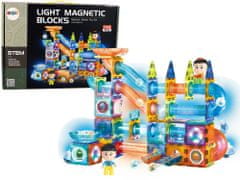 shumee Magnetické bloky se 142 prvky svítící kuličky