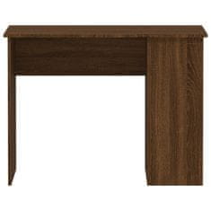 Vidaxl Psací stůl hnědý dub 100 x 55 x 75 cm kompozitní dřevo