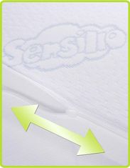 Sensillo Kojenecký polštář - klín Sensillo bílý 59x37 cm