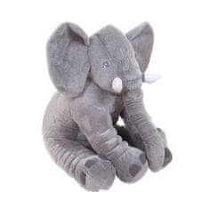 Daklos Plyšový slon - 30 cm - šedý