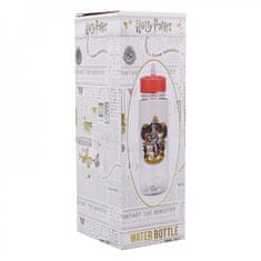 CurePink Plastová láhev na pití Harry Potter: Erb Nebelvíru - Gryffindor (objem 700 ml)