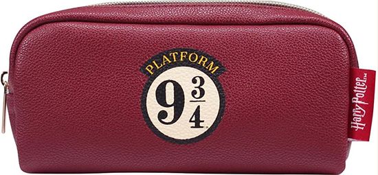CurePink Kosmetická taška Harry Potter: Platform 9 3/4 (9 x 20 x 6 cm)