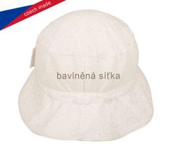ROCKINO Dívčí letní klobouk vzor 3351 - bílý, velikost 54