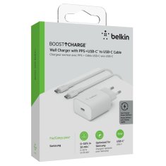 Belkin BoostCharge 25W USB-C nabíječka s USB-C kabelem