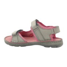 Ren But Dívčí sandály v popelavě růžové barvě velikost 33
