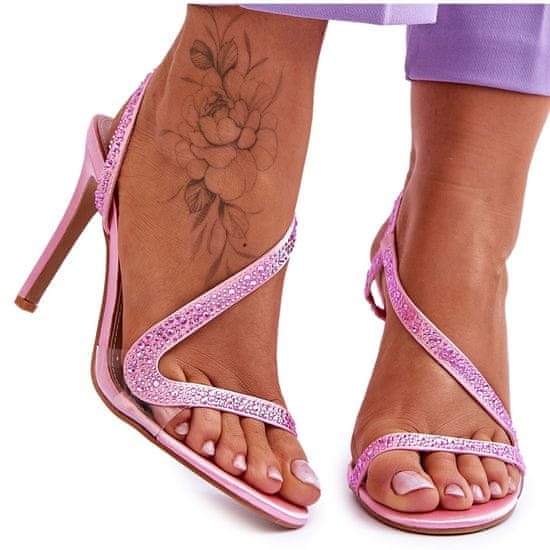 Elegantní sandály na podpatku