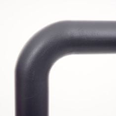 MCW Opěrka na kolo J71, opěrka na stojan na kolo, nerezová ocel, venkovní prášková barva 120x60x12cm ~ antracitová barva