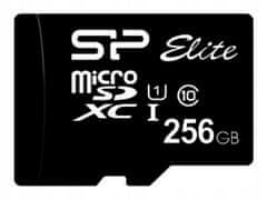 Silicon Power Paměťová karta SDXC 256GB + adaptér