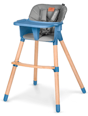 Lionelo jídelní židlička KOEN BLUE SKY