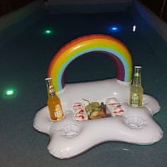 Cool Mango Přenosný nafukovací plavající stůl do vody, chladící nápoje a jídlo v bazénu - Pooltable
