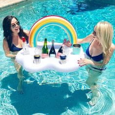 Cool Mango Přenosný nafukovací plavající stůl do vody, chladící nápoje a jídlo v bazénu - Pooltable