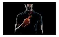 MERCATOR MEDICAL Nitrilové pracovní rukavice, černá, S