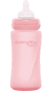 Everyday Baby láhev sklo 240 ml Rose Pink
