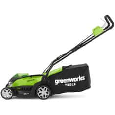 Greatstore Greenworks Sekačka na trávu G40LM35 s baterií 2 x 40 V 2 Ah