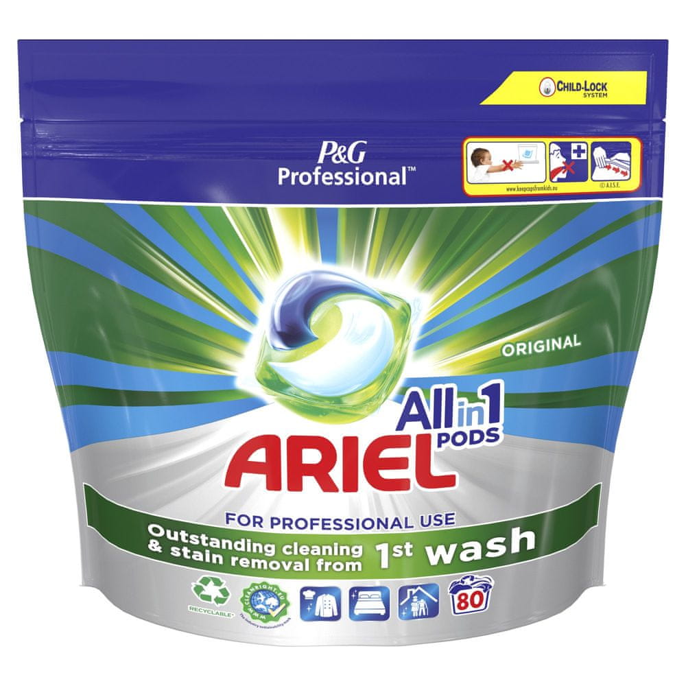 Levně Ariel Professional kapsle na praní Regular 80 ks