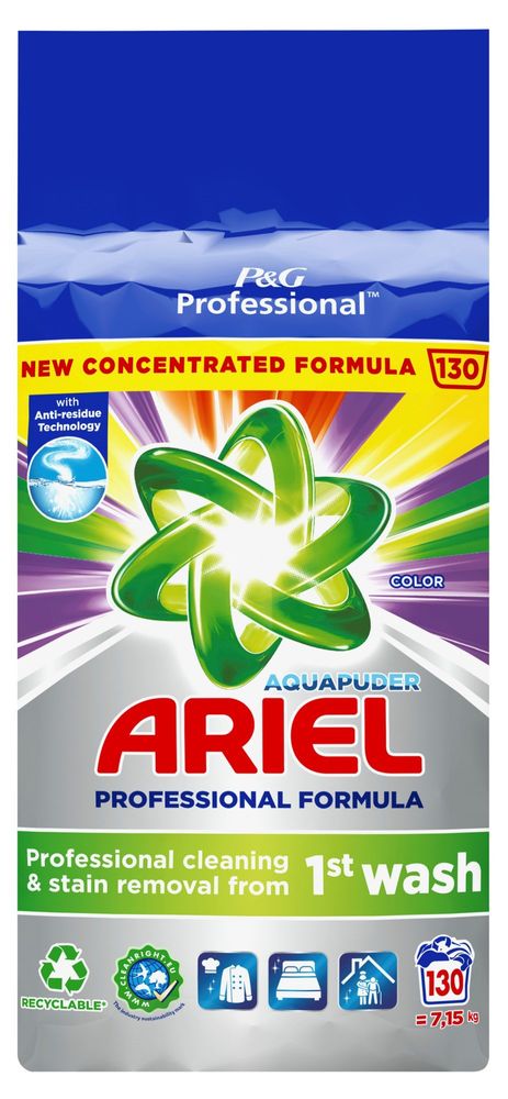 Levně Ariel Professional prací prášek Color 7,15 kg 130 praní