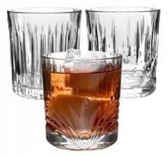 Koopman Sada sklenic na whisky 3 kusy 330 ml