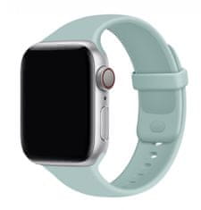 TopQ Silikonový řemínek Gummy pro Apple Watch 42-44-45-49 mm bledě modrý 95829