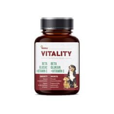 Akinu VITALITY Beta glukan Vitamín C doplněk stravy pro psy 50 ks