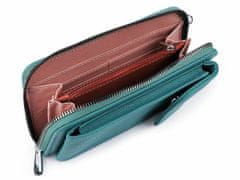 Kraftika 1ks béžová peněženka s kapsou na mobil přes rameno