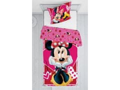 Jerry Fabrics Povlečení Minnie Mouse Hearts