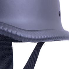 Sodager Retro otevřená moto helma Iron Cross (Velikost: XXL (63-64))