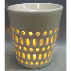 Autronic Aroma lampa, porcelánová. Krémová barva. ARK3612 COFFEE, sada 2 ks