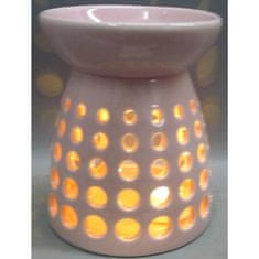 Autronic Aroma lampa, porcelánová. Růžová barva. ARK3615 PINK, sada 3 ks