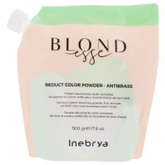 Inebrya Blondesse Reduct Color - Rozjasňovač v prášku neutralizující teplé blond odstíny, veganský vzorec, bez silikonů, 500g