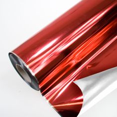 Torex Vánoční papír - folie METALIK 70 cm - červená ( 200 m/rol )