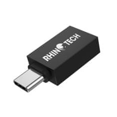 RhinoTech redukce USB-A 3.0 na USB-C RTACC322, černá