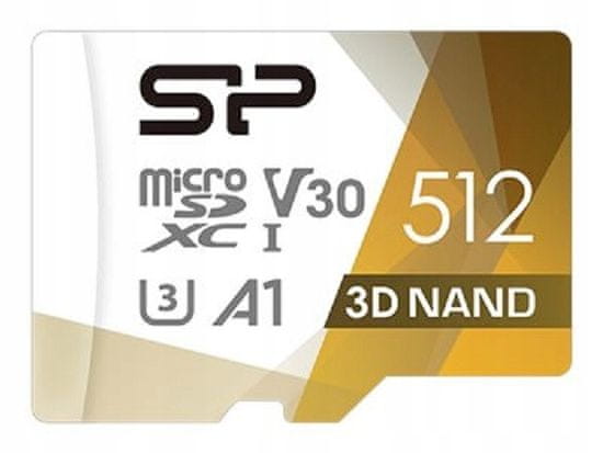Silicon Power Paměťová karta 512 GB adaptér