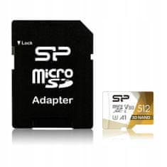 Silicon Power Paměťová karta 512 GB adaptér