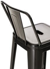 BHM Germany Barová židle Mason, černá