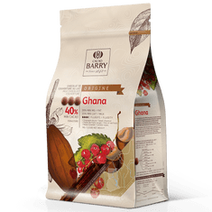 Origin čokoláda Ghana mléčná 40% 1kg - Callebaut