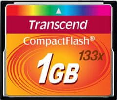 Transcend Paměťová karta Compact Flash 133x 1 GB