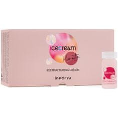Inebrya Ice Cream Keratin Restructuring Lotion - Rekonstrukce a hydratace vašich vlasů, 12x11ml