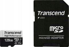 Transcend Paměťová karta microSDXC 128 GB + adaptér