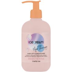 Inebrya Ice Cream Hair Lift - Regenerační kondicionér pro zralé vlasy, Obnovuje mladistvý vzhled, Dodává objem a lesk, 300ml